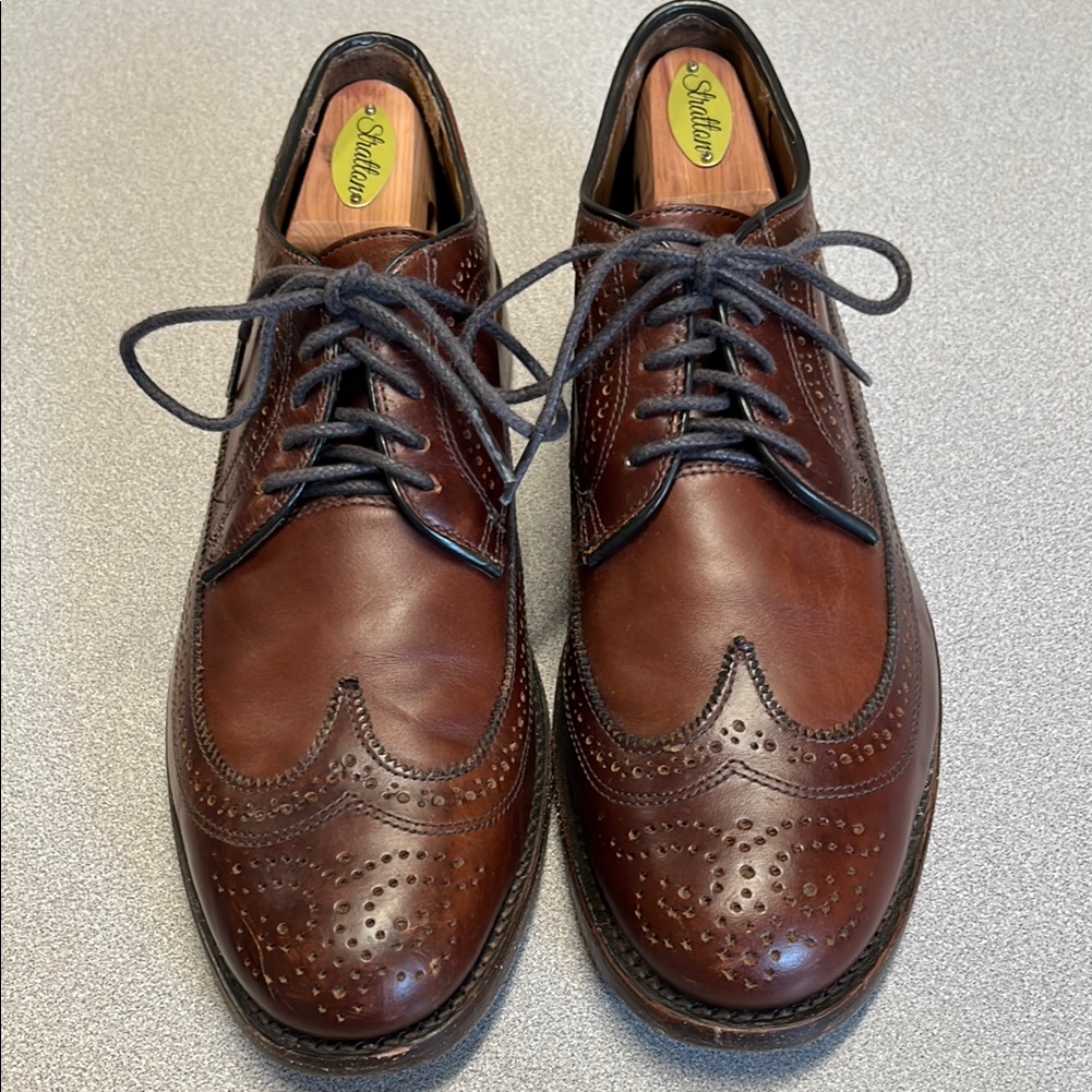 Ll Bean Signature Wing Tips, Brogues. 10d M Oxford Derby
